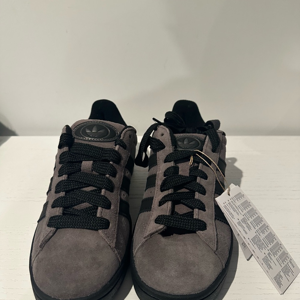 Adidas Gray and Black Sneakers
